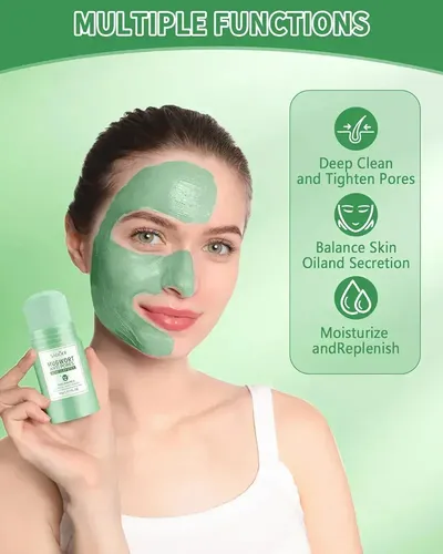Mascarilla Facial En Barra Acne Te Verde Sadoer Anti Grasa