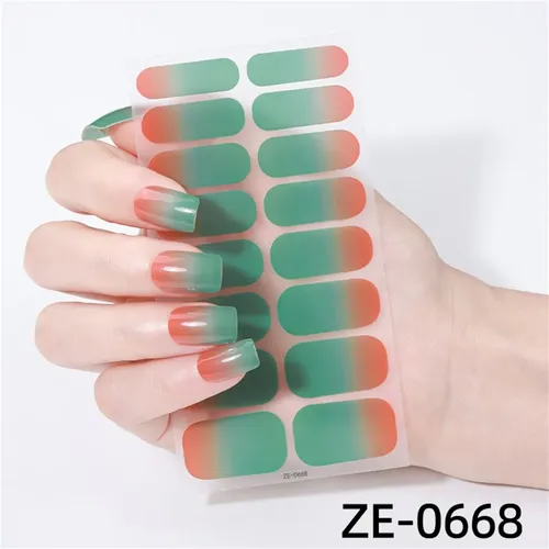 Z Tiras De Esmalte Para Uñas (8 #mold), Pegatinas Para H