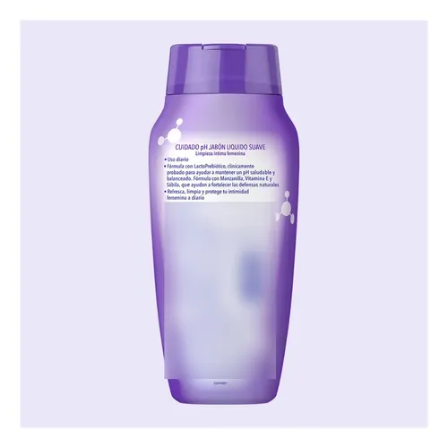 Dermo Vagisil Cuidado Ph Jabon Liquido Femenino Suave 240ml
