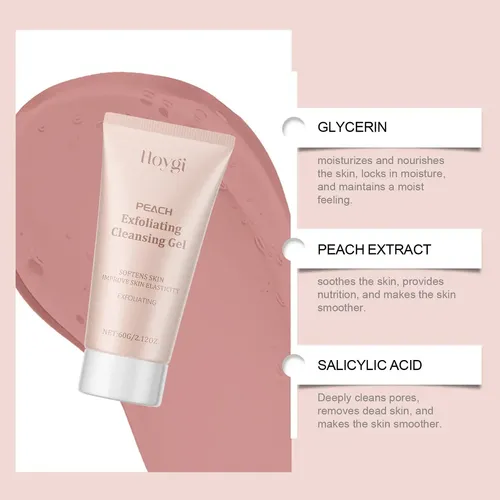 Ad Gel Exfoliante Purificante, Limpiador Exfoliante Facial,