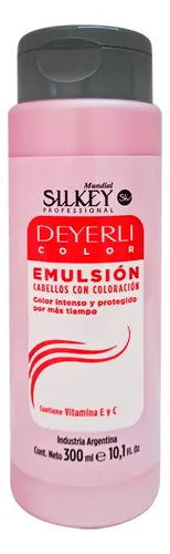Emulsion Acondicionador Cabellos Coloracion Deyerli 300 Ml