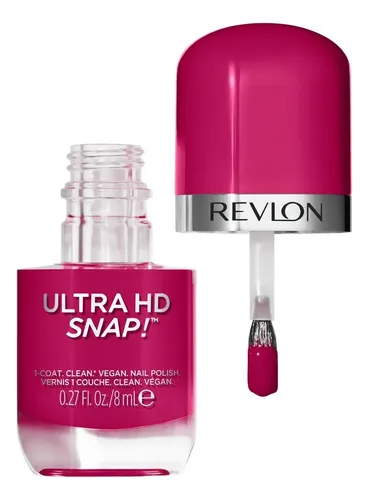 Esmalte de uñas color Revlon Ultra Hd Snap Vegana de 8mL de 1 unidades color Berry Blissed