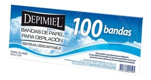 Kit Depilación Roll On Depimiel + 6 Roll On + 100 Bandas