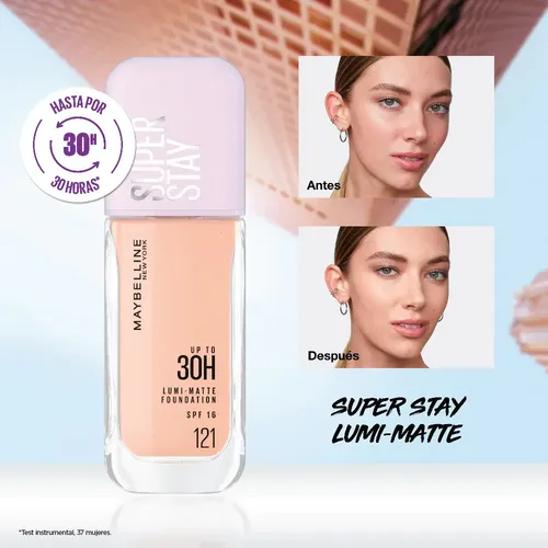 Base de maquillaje líquida Maybelline NY Super Stay Lumi Matte 230