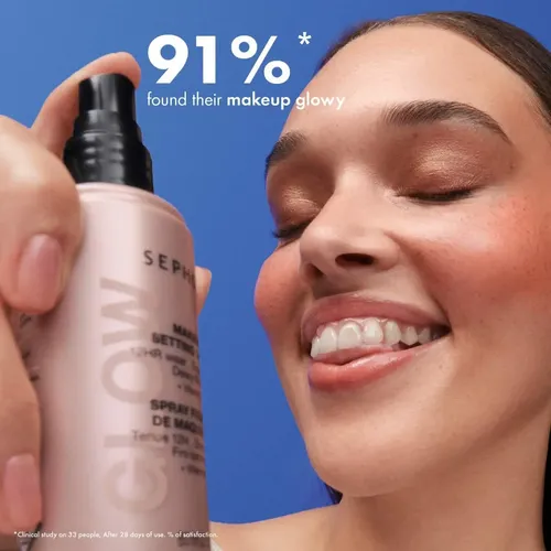 Fijador De Maquillaje Sephora Glow 12hs Vitamina C 80ml