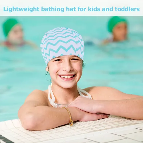 Gorro De Natación Impermeable Para Niños, Baño Y Piscina