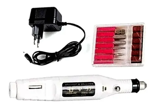 Kit De Manicuria Torno Electrico Mini Cabina Uv Led Para Sem
