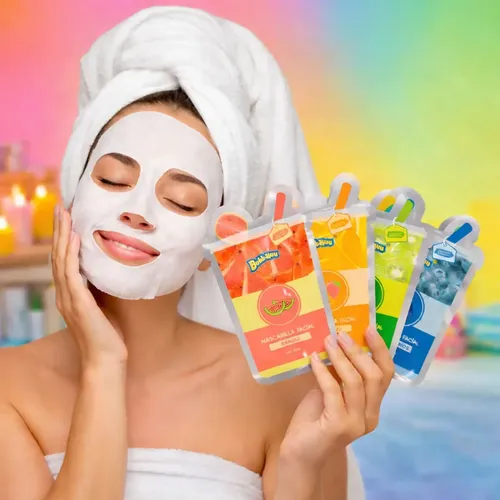 Mascarillas Faciales Bubbaluu X5 Unidades Variado