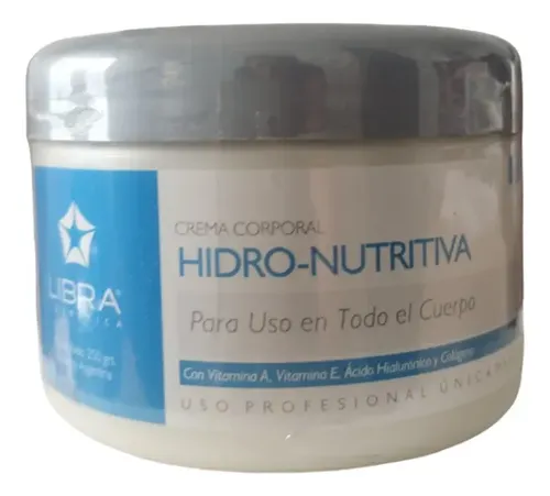 2 Crema Hidronutritiva Regeneradora 250gr. – Libra Cosmetica Fragancia Suave