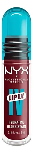 Tinta De Labios Hidratante Lip Iv De Nyx Professional Drippin In Rose