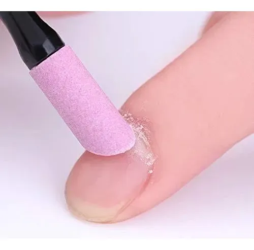 Empujador Cutícula Piedra Pómez Manicura X5
