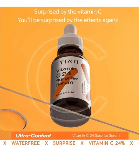 Sérum Iluminador Tiam Con Vitamina C24 Para Un Tono De Piel