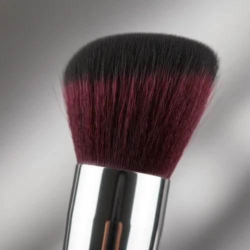 Set Brochas Pinceles Kabuki Maquillaje Fibra Dual Apto Hd