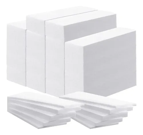 Tiras De Cera No Tejidas Tudomro 2000 Pcs 7×20 Cm Blancas