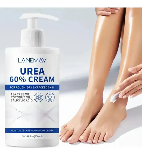 Zlu Crema De Urea Al 60% For Pies Agrietados Y Piel Seca Er