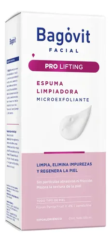 Bagóvit Pro Lifting Espuma Limpiadora Microexfoliante 100ml