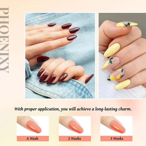 Kit Esmalte Semipermanente 66 Piezas Uv 48w Brillo Base