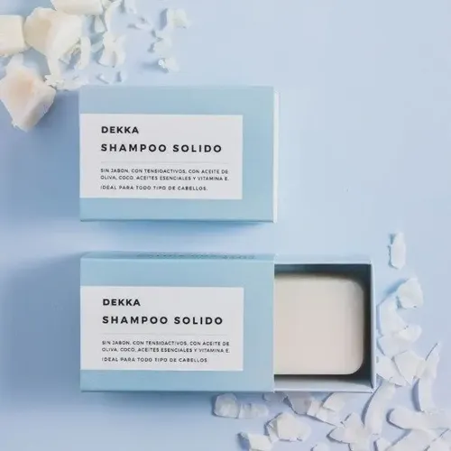 Dekka Shampoo Sólido Con Tensioactivos 70g