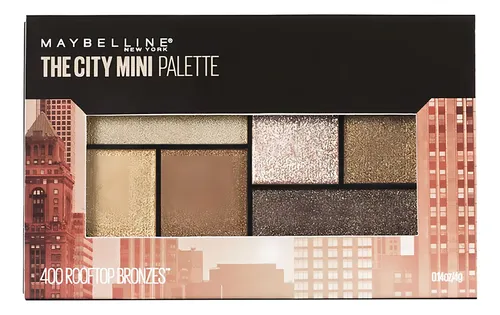 Maybelline The City Mini Palette sombra 400 Rooftop bronzes