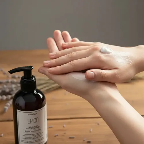 Crema Humectante Manos Y Cuerpo Épico X 250ml Town Scent