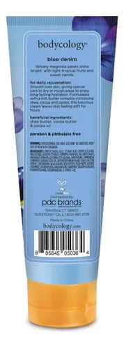 Crema Corporal Bodycology Manteca De Karité Azul Vaquero 240