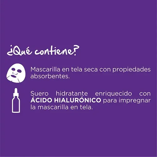 Mascarilla L’oréal Paris Revitalift Ácido Hialurónico Tipo de piel Todo tipo de piel