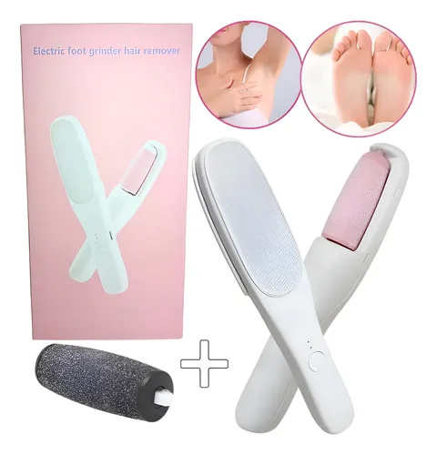 Depiladora Magica Y Exfoliador De Pies 2 En 1 Electrica