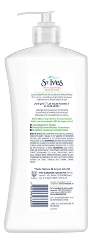Crema para cuerpo St. Ives Reafirmante en dosificador 532mL