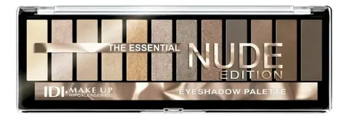 Paleta Sombras IDI Make Up The Essential Nude 12 Colores Hipoalergénica