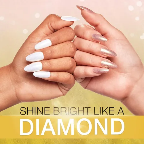 Secante Top Coat 2 En 1 Seche Fx Diamond Oro