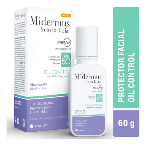 Vitamidermus Fotoprotector Solar Facial Fps 50+ X 60ml