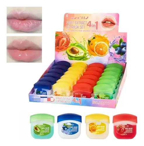 Bálsamo Labial Hidratante Aroma Frutal X24