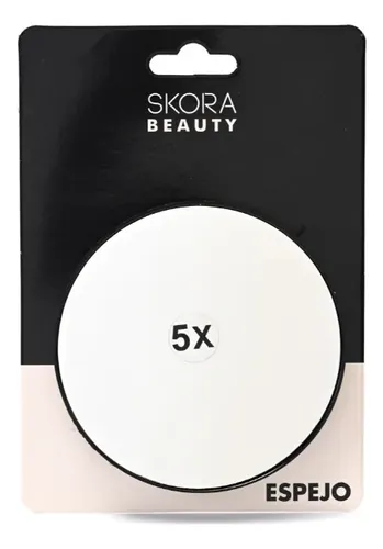 Espejo Con Aumento 5x Incluye Ventosa 9cm Diámetro Skora