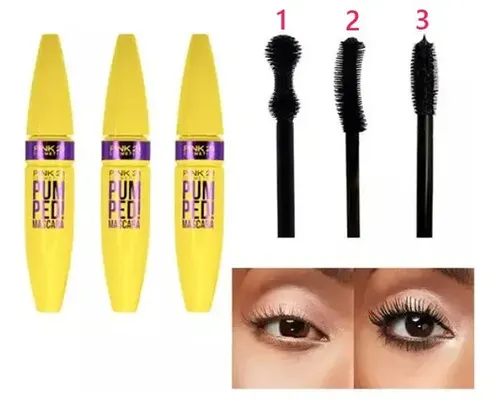 Rimel Mascara Pestañas Pumped Waterproof 24 Hrs Pink21 Color Modelo 2