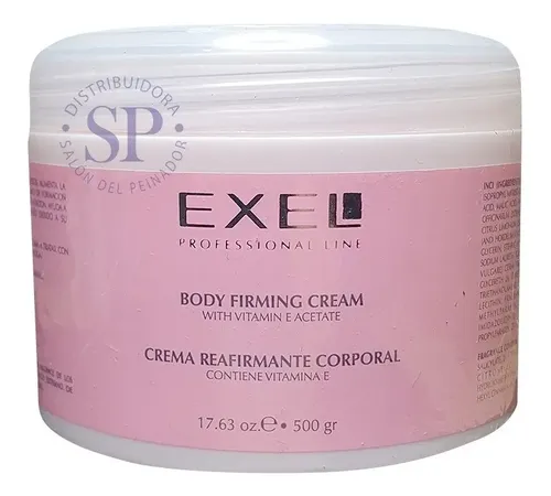 Crema Reafirmante Corporal Con Vitamina E X 500 Gr Exel.
