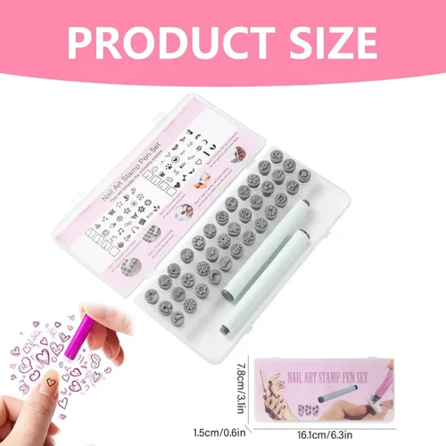 Nail Seal Pen Set, Uniquely Designed Nail Seal With