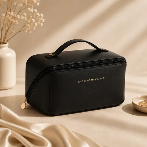 Neceser Porta Cosmético Cuero Pu Para Maquillaje Ideal Viaje