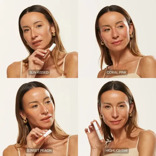Holista Skincare Makeup Set X4 (bronzer Rubor Iluminador) Setx4
