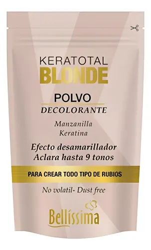 Polvo Decolorante No Volátil Bellissima Blonde 700g 9 Tonos