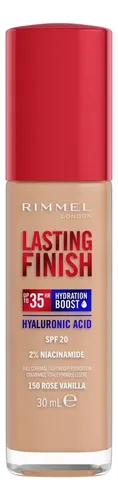 Base Líquida Rimmel London Lasting Finish 35 Hs 150 – Rose Vanilla