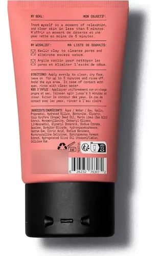 Mascarilla De Arcilla Purificante Cleanjourney 2.47 Oz