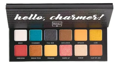 Hello, Charmer! Palette Paleta 12 Sombras Ojos By Boxy Charm