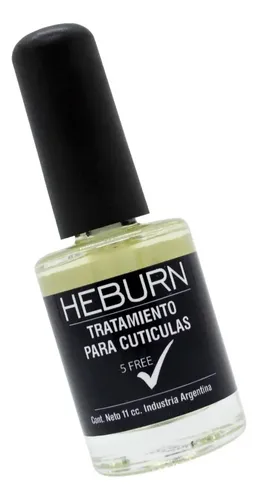Heburn Esmalte Transparente Hidratante para Cutículas con Aceite Almendra 11mL