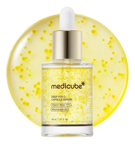 Medicube Deep Vita C Capsule Serum 30ml – Ilumina La Piel Madura Noche