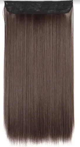 Extensiones Cortina Pelo Simil Natural Vincha Hilo Invisible