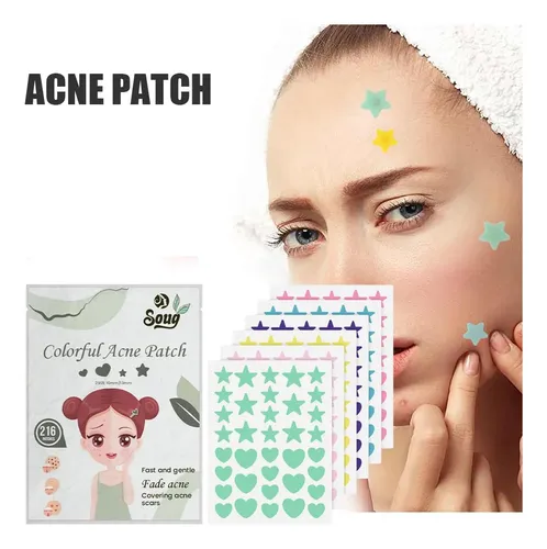 Parche Para Espinillas Acne Colorful Ii Invisible, 216 Unida