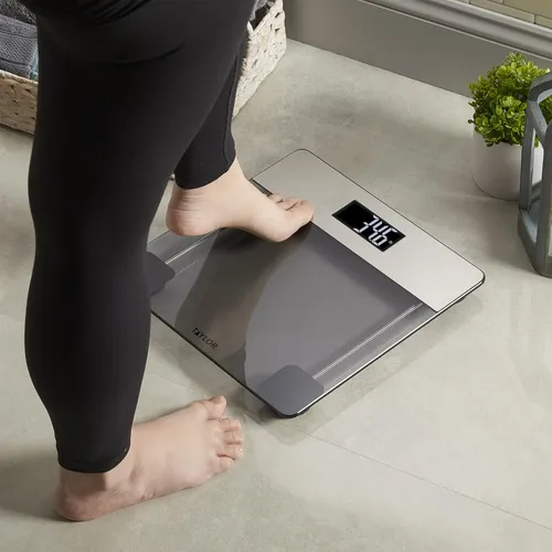 Báscula De Baño Taylor Digital Glass De 200 Kg De Capacidad
