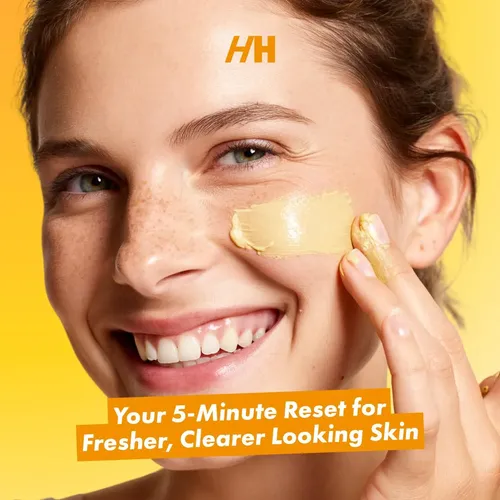 Mascarilla Facial De Arcilla De Cúrcuma Y Vitamina C
