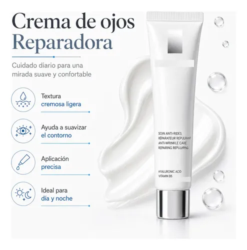 Kit Skincare Facial 2 Sérum Hidratante Renovador Crema Ojos