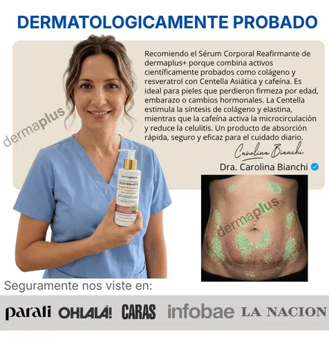 Crema Corporal Reafirmante Colágeno Resveratrol Vitamina E